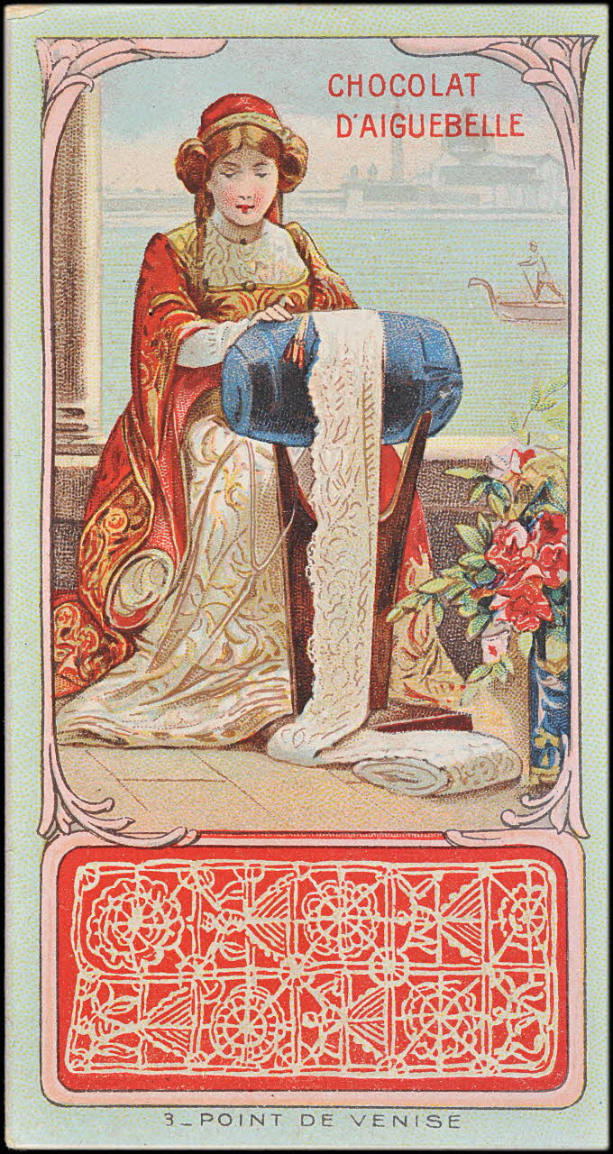 Edition de la Chocolaterie d'Aiguebelle carte réclame chromo 1900-1919 1996.40.392.3 Photo