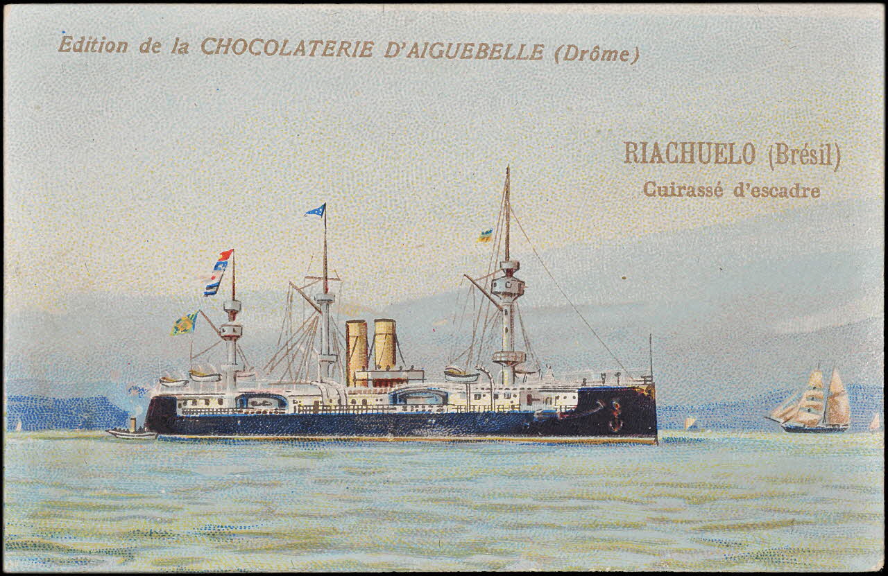 Edition de la Chocolaterie d'Aiguebelle carte réclame chromo 1883-1900 1996.40.398.10 Photo