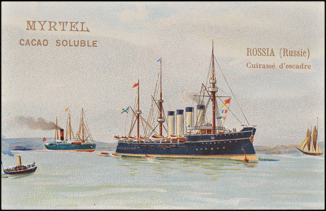 Edition de la Chocolaterie d'Aiguebelle carte réclame chromo 1883-1900 1996.40.398.11 Photo