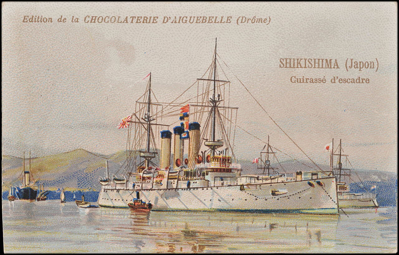 Edition de la Chocolaterie d'Aiguebelle carte réclame chromo 1883-1900 1996.40.398.12 Photo