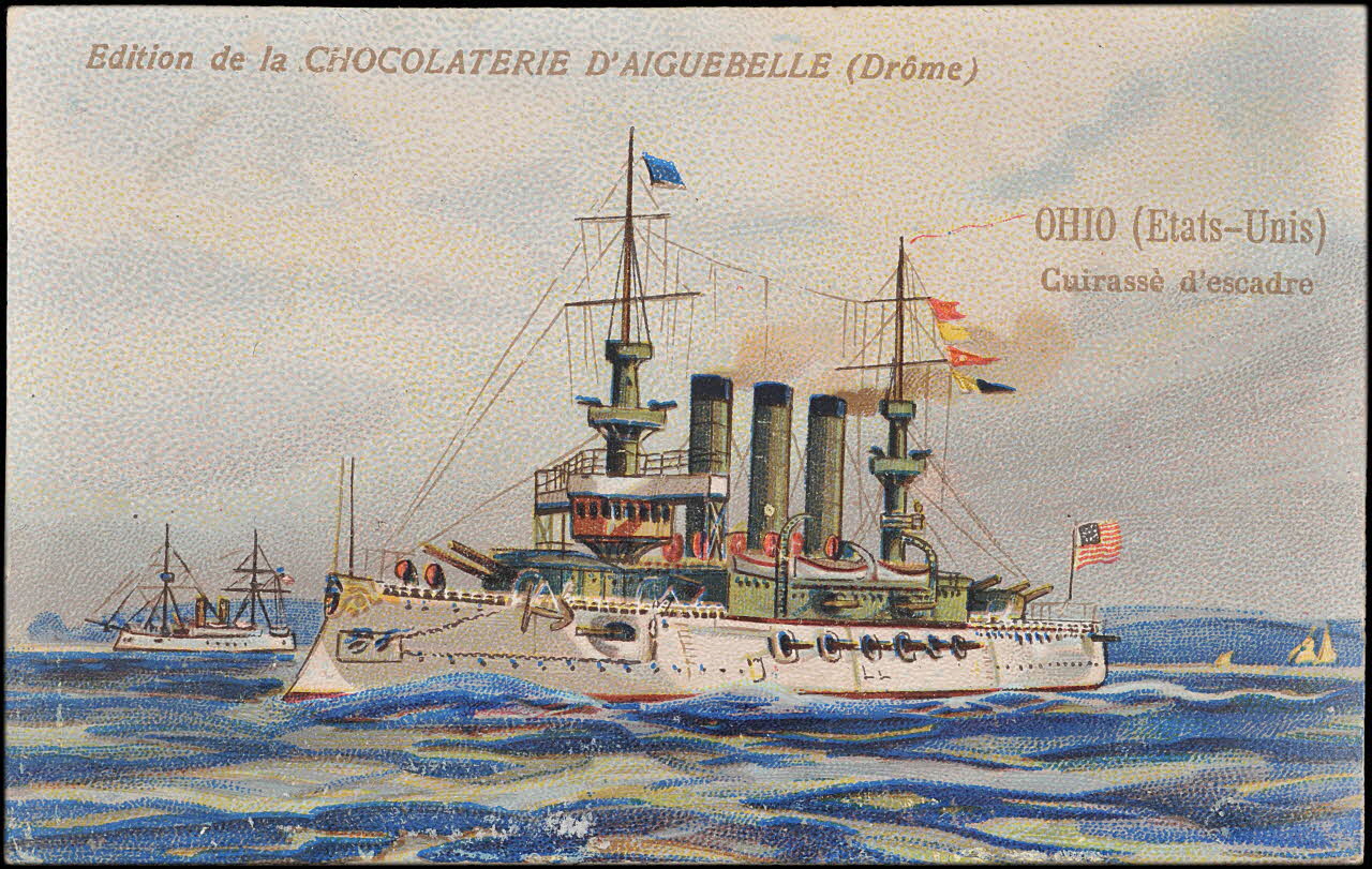 Edition de la Chocolaterie d'Aiguebelle carte réclame chromo 1883-1900 1996.40.398.8 Photo