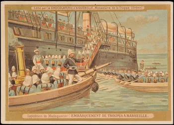 Edition de la Chocolaterie d'Aiguebelle carte réclame chromo 1900 1996.40.405.1  Photo