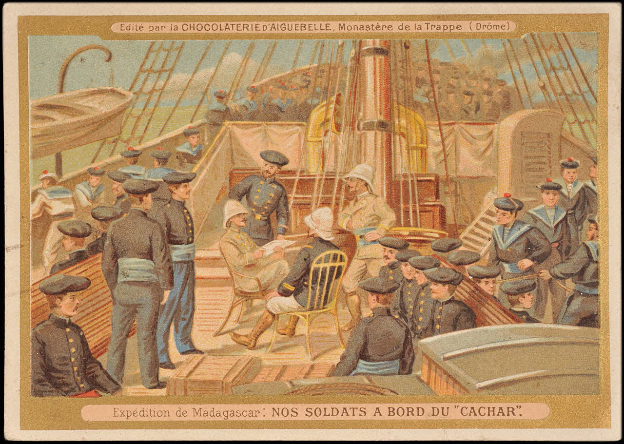 carte réclame chromo 1883entre 1996.40.405.2 Photo