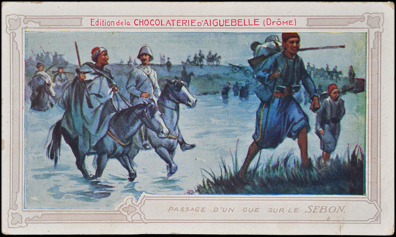 carte réclame chromo 1900entre 1996.40.407.7 Photo