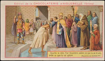 Edition de la Chocolaterie d'Aiguebelle carte réclame chromo 1919 1996.40.409.1  Photo