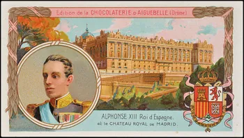 Edition de la Chocolaterie d'Aiguebelle carte réclame chromo 1919 1996.40.411.2  Photo