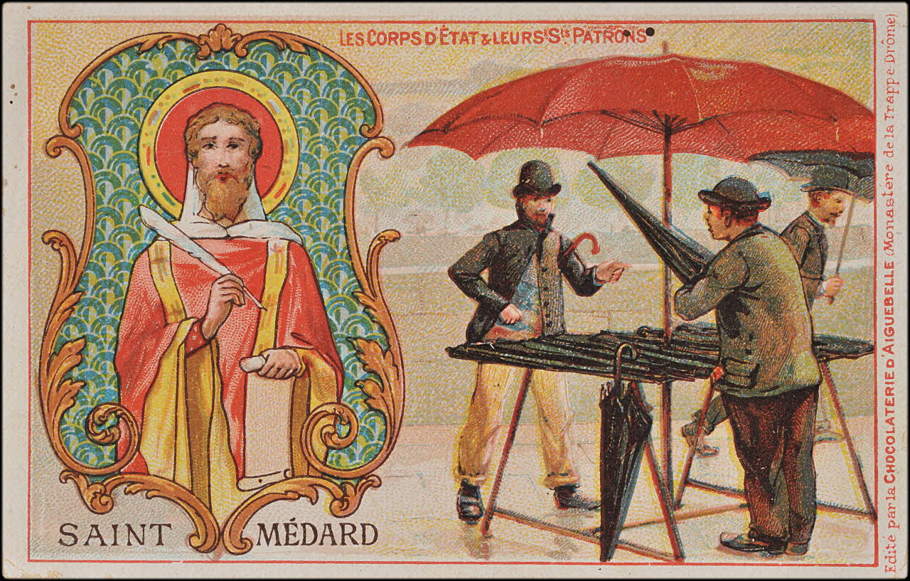 Edition de la Chocolaterie d'Aiguebelle carte réclame chromo France 1883-1900 1996.40.430.2 Photo