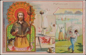 Edition de la Chocolaterie d'Aiguebelle carte réclame chromo France 1883-1900 1996.40.430.4 Photo