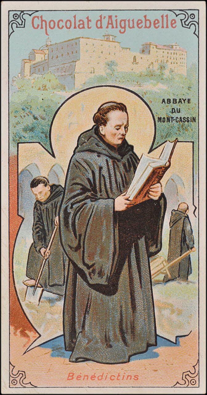 Edition de la Chocolaterie d'Aiguebelle carte réclame chromo 1900-1919 1996.40.432.1 Photo