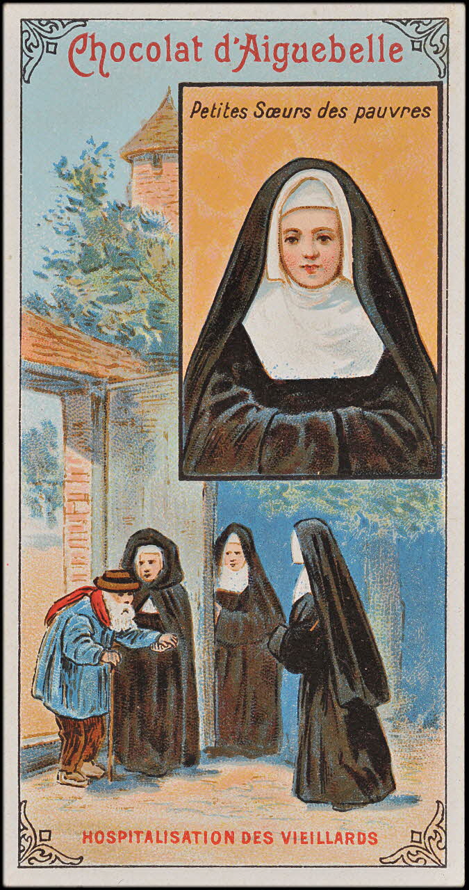 Edition de la Chocolaterie d'Aiguebelle carte réclame chromo 1900-1919 1996.40.432.8 Photo