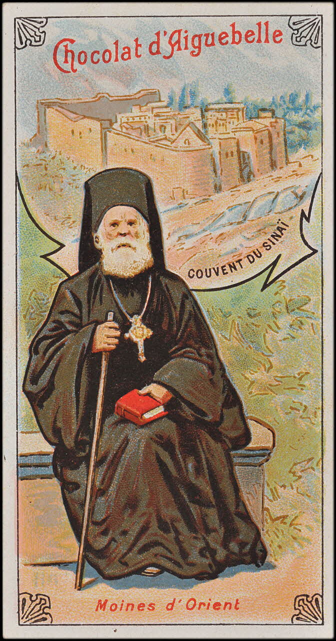 Edition de la Chocolaterie d'Aiguebelle carte réclame chromo 1900-1919 1996.40.432.9 Photo