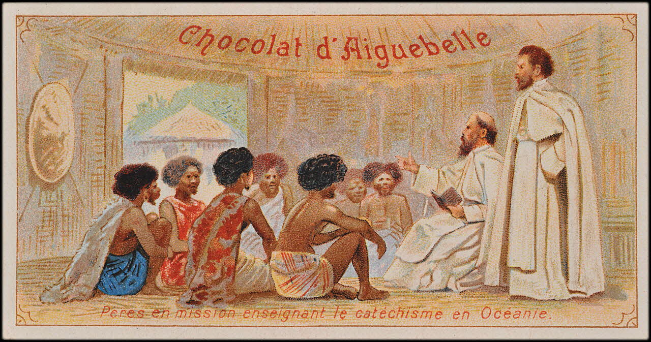 Edition de la Chocolaterie d'Aiguebelle carte réclame chromo 1900-1919 1996.40.433.7 Photo