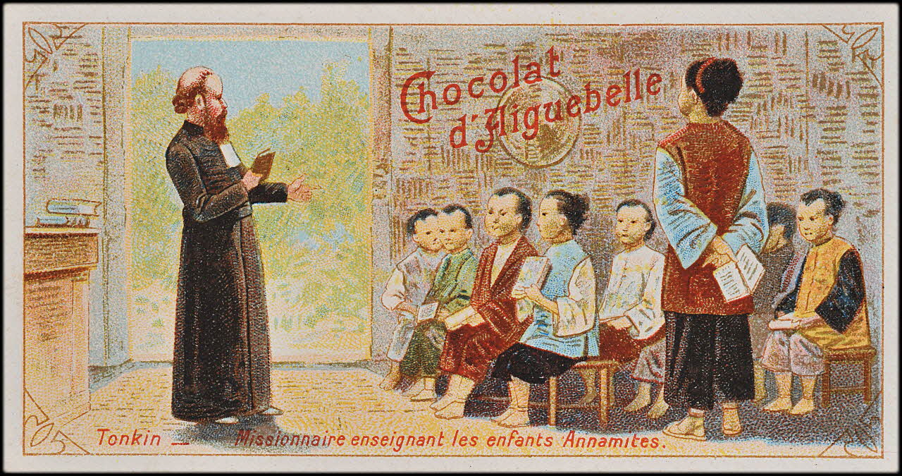 Edition de la Chocolaterie d'Aiguebelle carte réclame chromo 1900-1919 1996.40.433.9 Photo