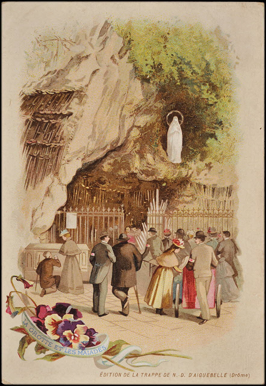 Edition de la Chocolaterie d'Aiguebelle carte réclame chromo 1900-1919 1996.40.436.2 Photo