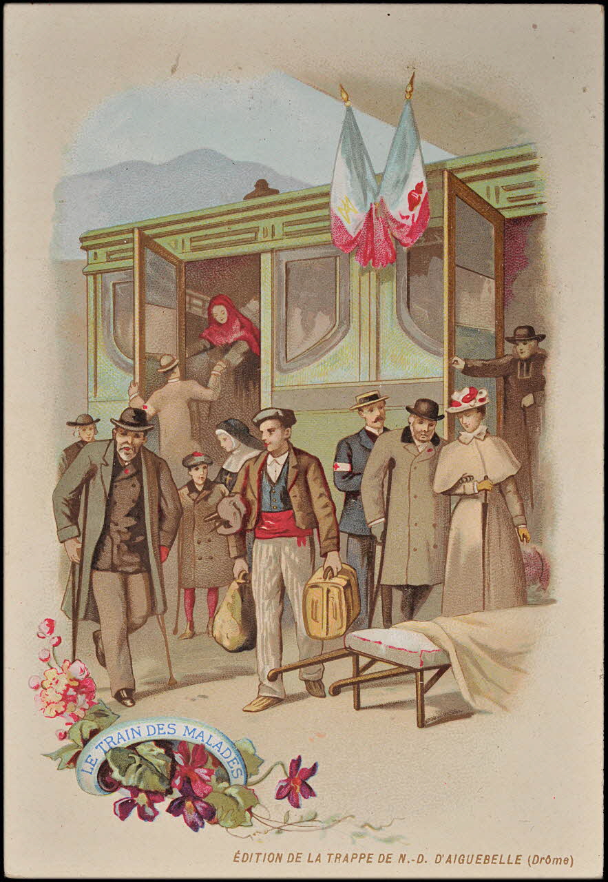 Edition de la Chocolaterie d'Aiguebelle carte réclame chromo 1900-1919 1996.40.436.5 Photo