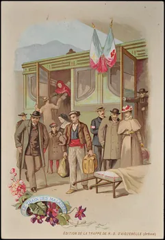 Edition de la Chocolaterie d'Aiguebelle carte réclame chromo 1900-1919 1996.40.436.5 Photo