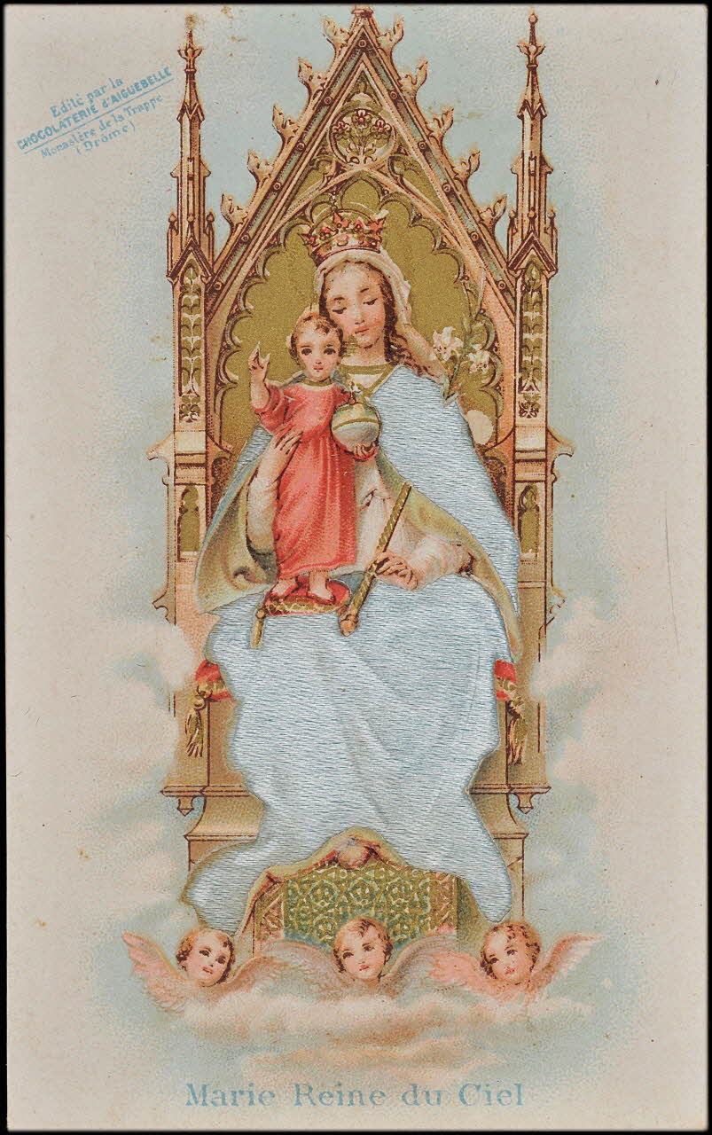 Edition de la Chocolaterie d'Aiguebelle carte réclame chromo 1900-1919 1996.40.438.3 Photo