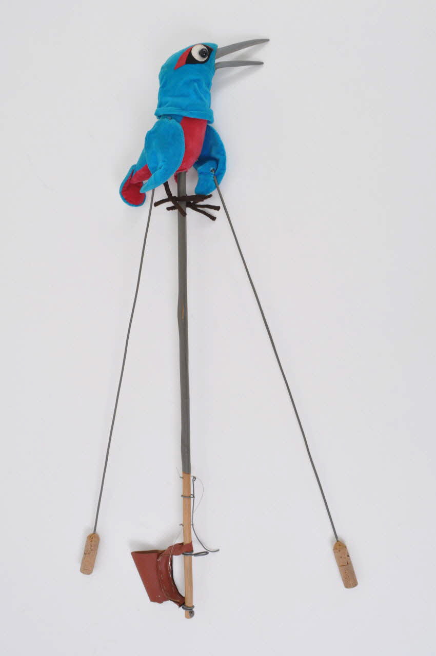 marionnette à tige et à tringles le martin-pêcheur 1963.177.93 Photo Mucem