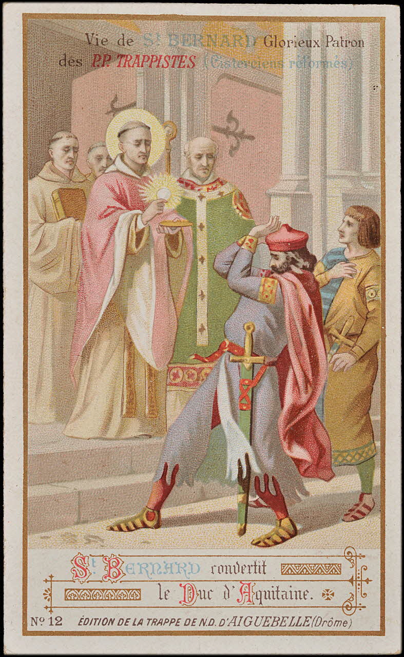 Edition de la Chocolaterie d'Aiguebelle carte réclame chromo 1900-1919 1996.40.443.8 Photo