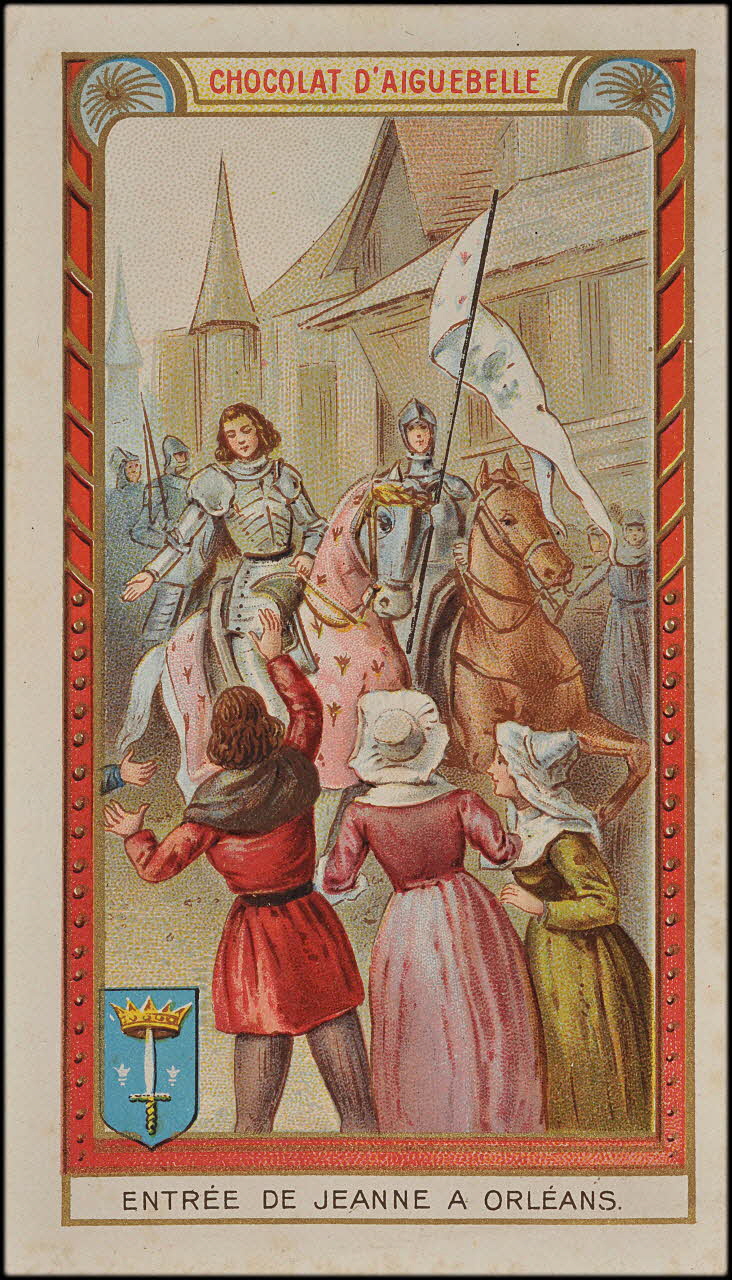 Edition de la Chocolaterie d'Aiguebelle carte réclame chromo 1900-1919 1996.40.448.3 Photo