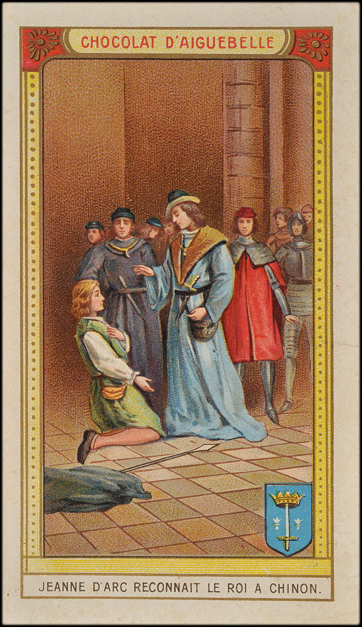 Edition de la Chocolaterie d'Aiguebelle carte réclame chromo 1900-1919 1996.40.448.6 Photo