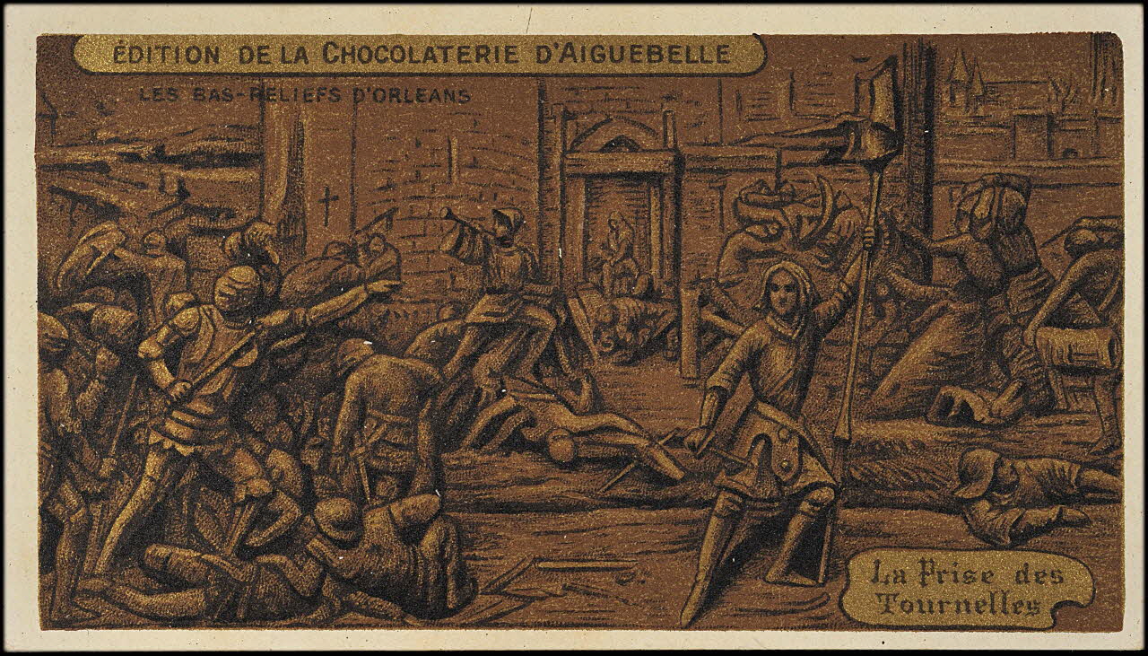 Edition de la Chocolaterie d'Aiguebelle carte réclame chromo 1900-1919 1996.40.449.2 Photo