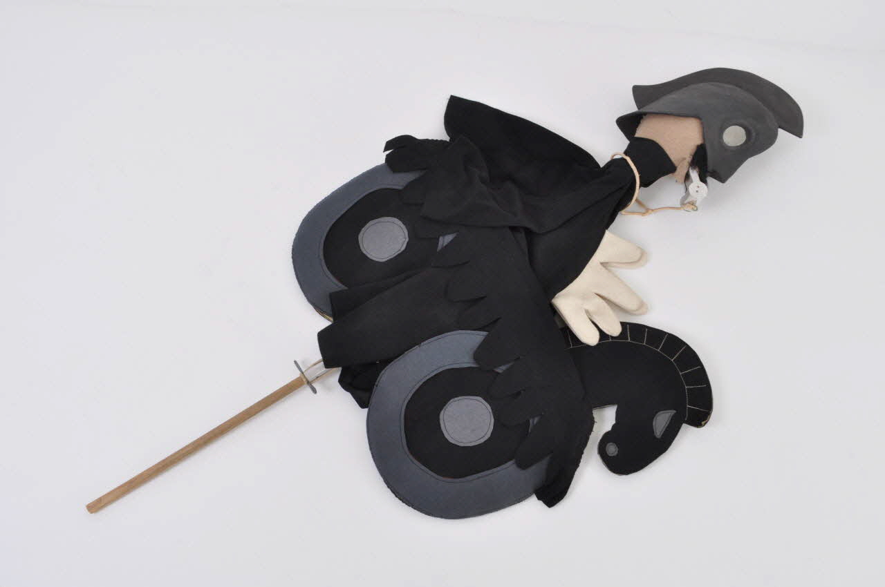 marionnette à tige la police 1963.177.98 Photo Mucem