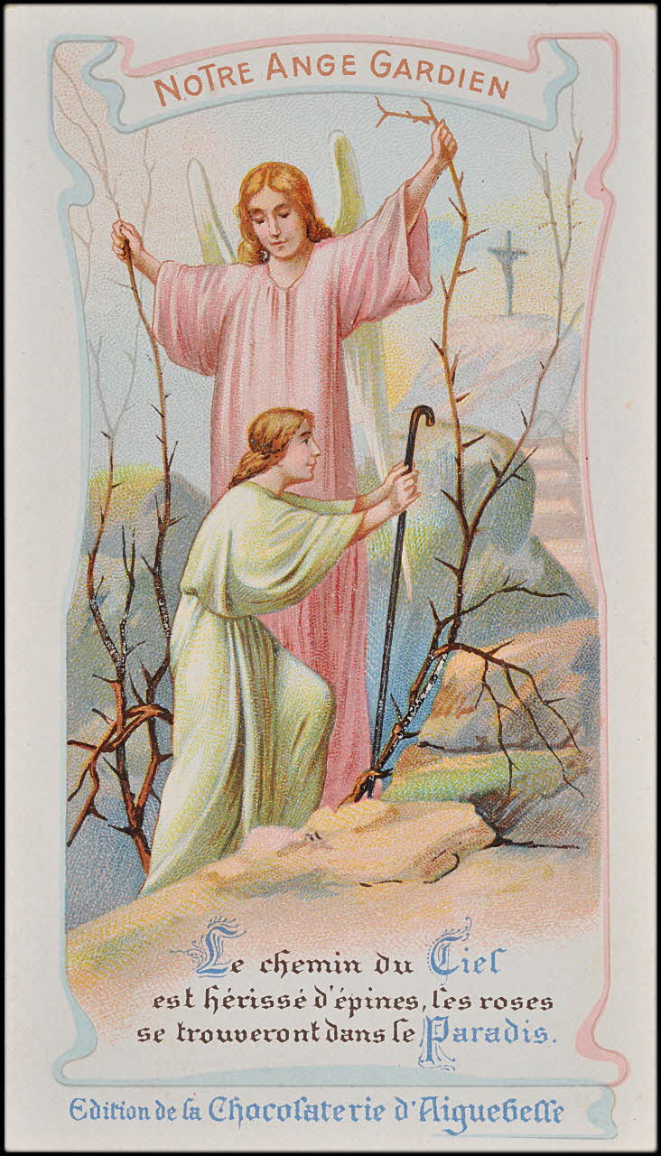 Edition de la Chocolaterie d'Aiguebelle carte réclame chromo 1900-1919 1996.40.461.3 Photo