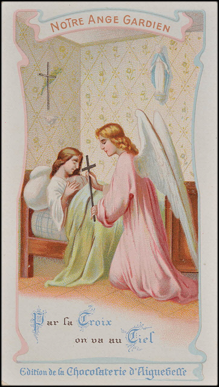 Edition de la Chocolaterie d'Aiguebelle carte réclame chromo 1900-1919 1996.40.461.4 Photo