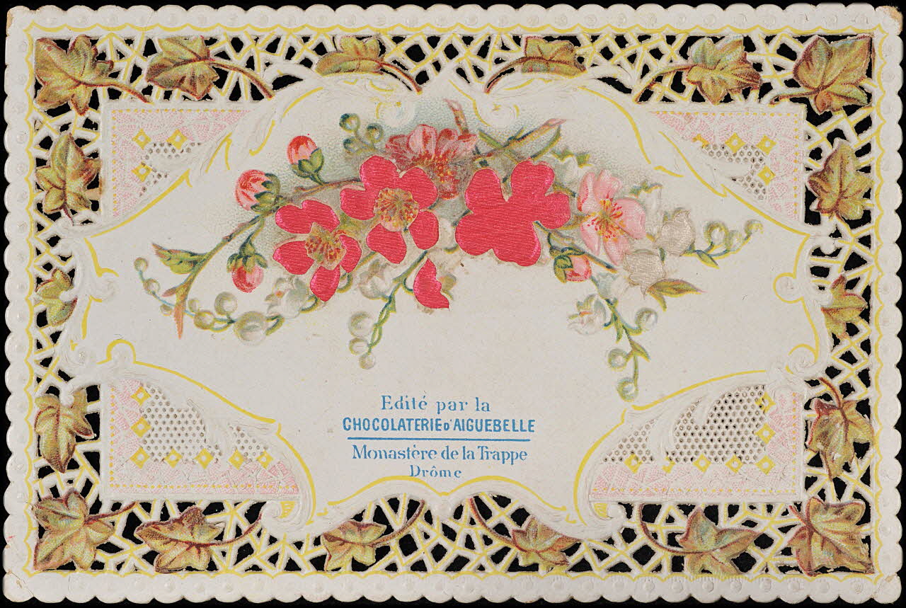 Edition de la Chocolaterie d'Aiguebelle carte réclame chromo 1900-1919 1996.40.463.1 Photo