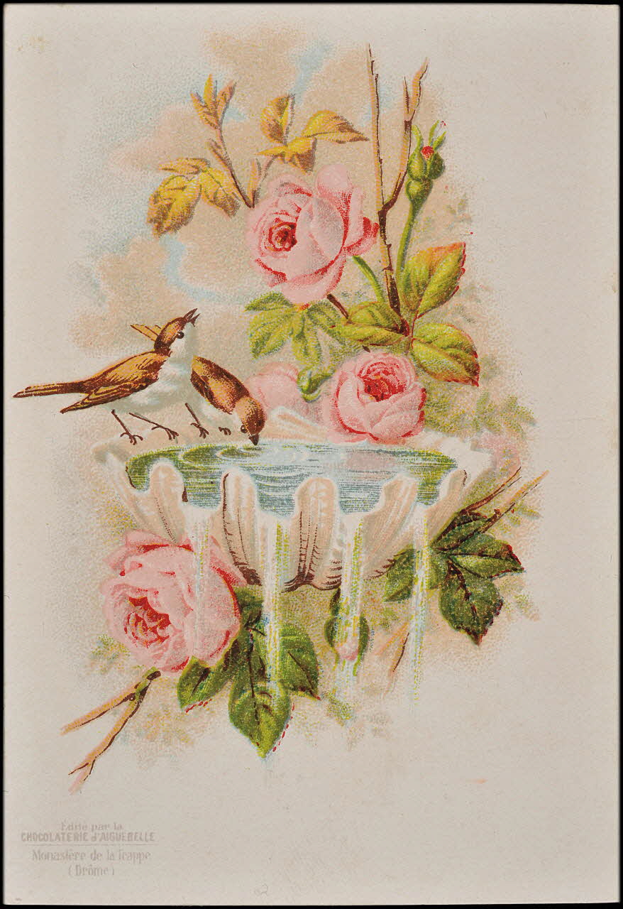 Edition de la Chocolaterie d'Aiguebelle carte réclame chromo 1900-1919 1996.40.464.1 Photo