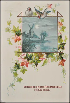 Edition de la Chocolaterie d'Aiguebelle carte réclame chromo 1900-1919 1996.40.466.2  Photo
