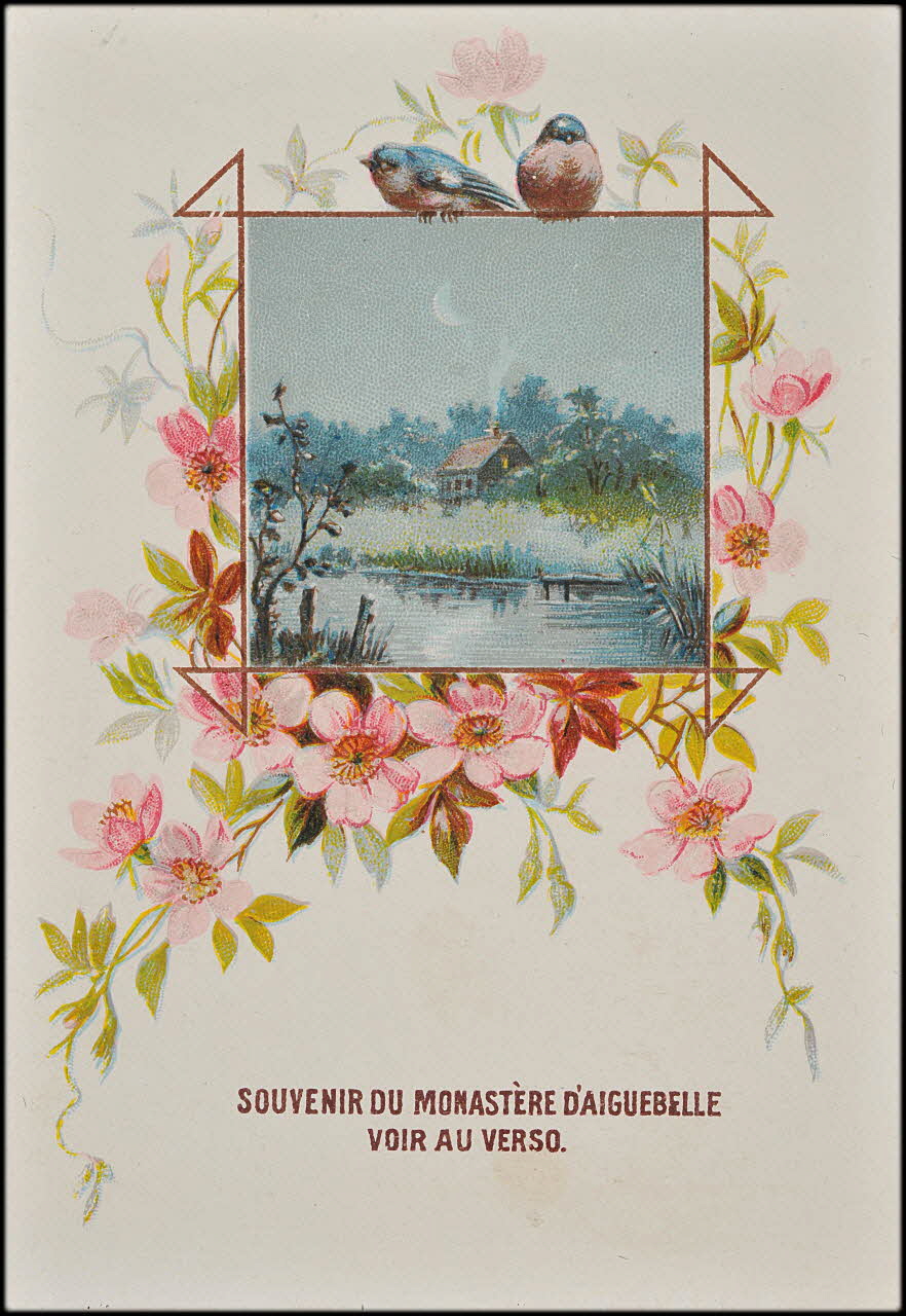 Edition de la Chocolaterie d'Aiguebelle carte réclame chromo 1900-1919 1996.40.466.3 Photo