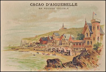 Chocolaterie d'Aiguebelle (éditeur), Tauzin Louis carte réclame chromo 1900-1919 1996.40.469.10  Photo