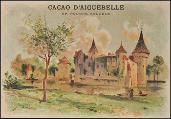 Chocolaterie d'Aiguebelle (éditeur), Tauzin Louis carte réclame chromo 1900-1919 1996.40.469.7  Photo