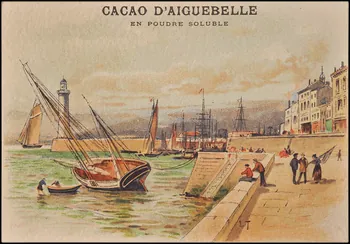 Chocolaterie d'Aiguebelle (éditeur), Tauzin Louis carte réclame chromo 1900-1919 1996.40.469.9  Photo