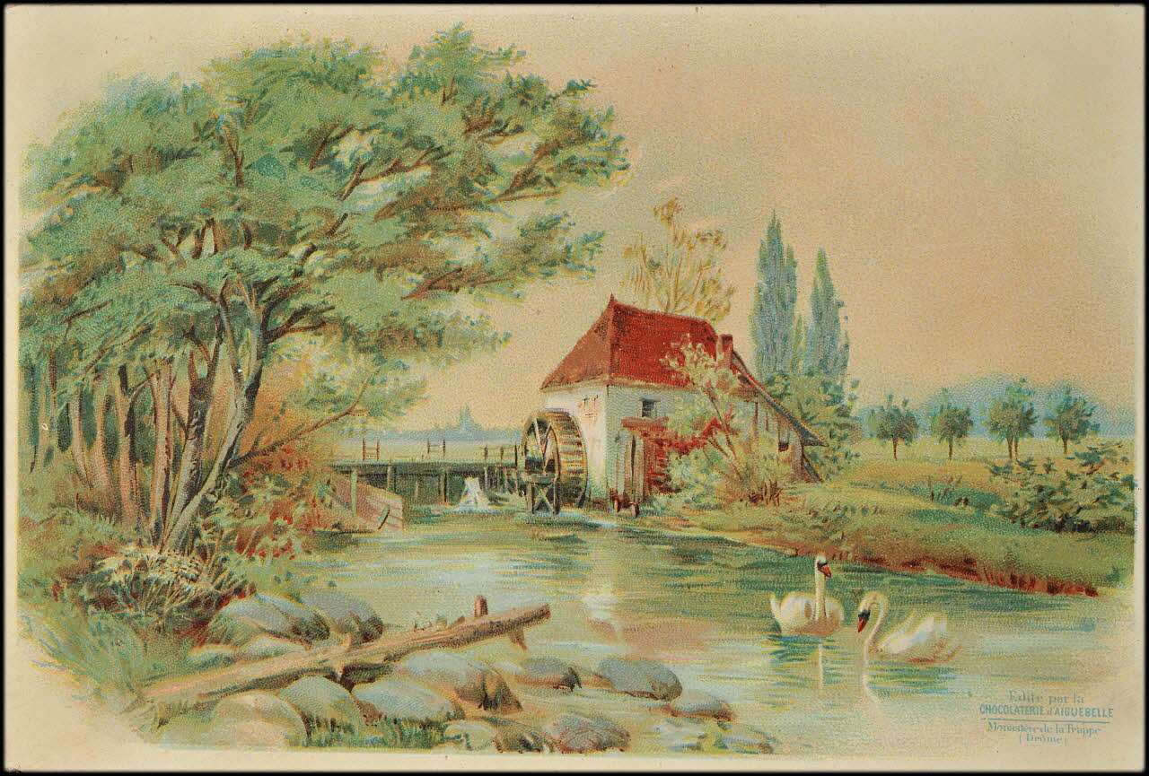 Edition de la Chocolaterie d'Aiguebelle carte réclame chromo 1900-1919 1996.40.470.14 Photo