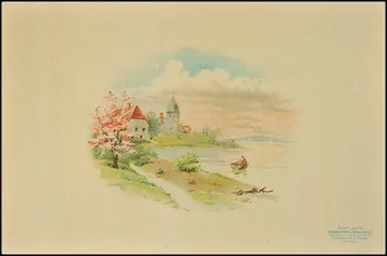 Edition de la Chocolaterie d'Aiguebelle carte réclame chromo 1900-1919 1996.40.470.16  Photo
