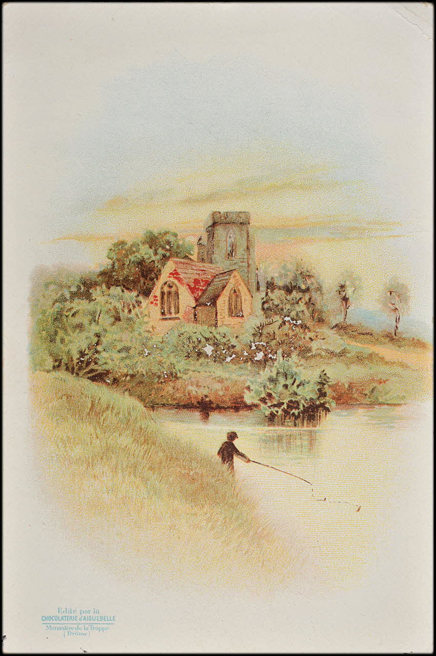 Edition de la Chocolaterie d'Aiguebelle carte réclame chromo 1900-1919 1996.40.470.8 Photo