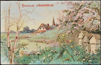 Edition de la Chocolaterie d'Aiguebelle carte réclame chromo 1900-1919 1996.40.471.10  Photo