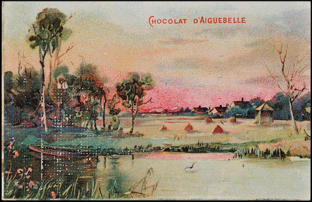 Edition de la Chocolaterie d'Aiguebelle carte réclame chromo 1900-1919 1996.40.471.3 Photo