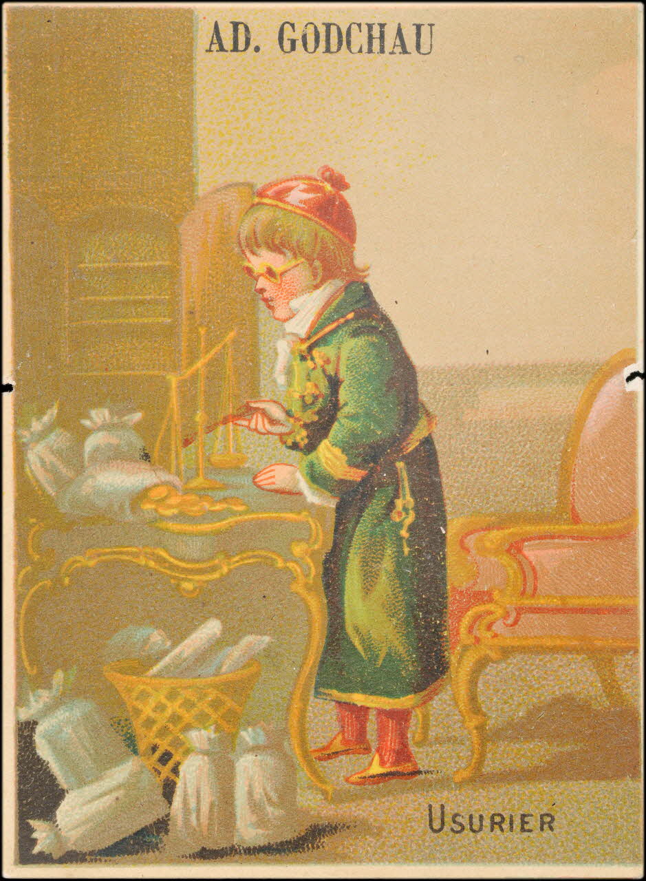 carte réclame USURIER 1998.77.192.1 Photo