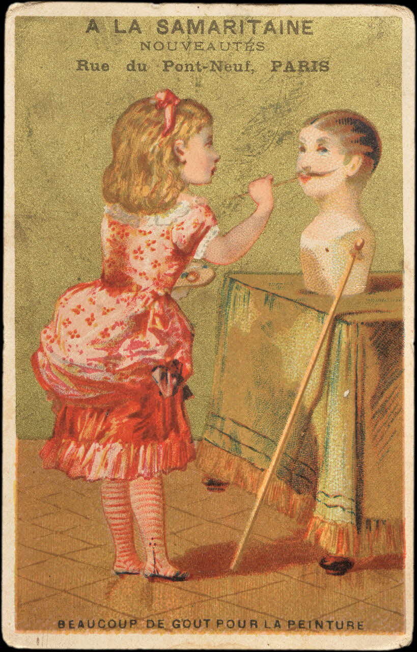 carte réclame BEAUCOUP DE GOUT POUR LA PEINTURE 1998.77.240.1 Photo