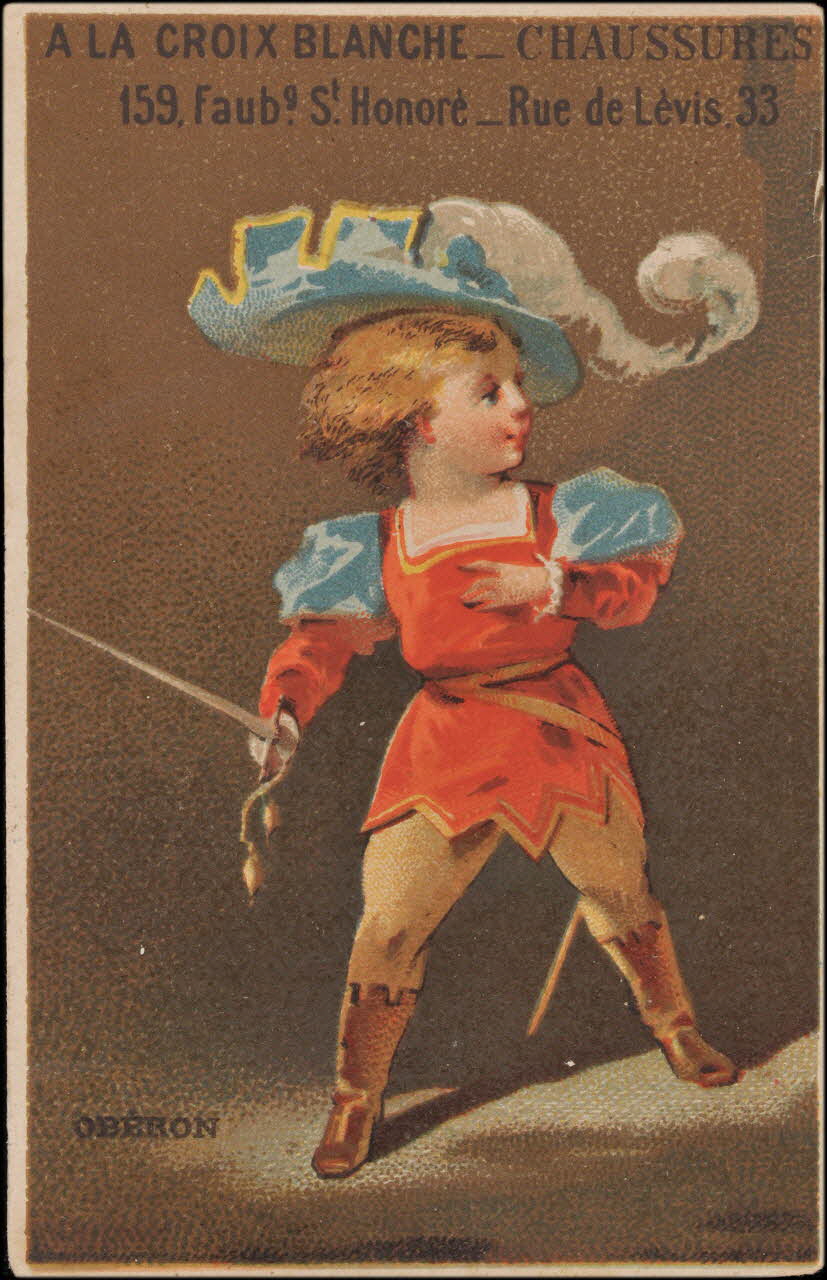 carte réclame OBERON 1998.77.29.1 Photo