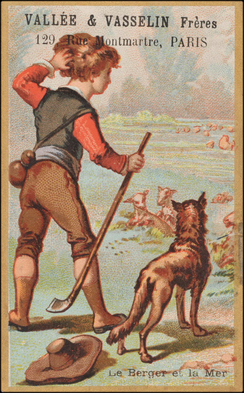 carte réclame Le Berger et la Mer 1998.77.32.5 Photo