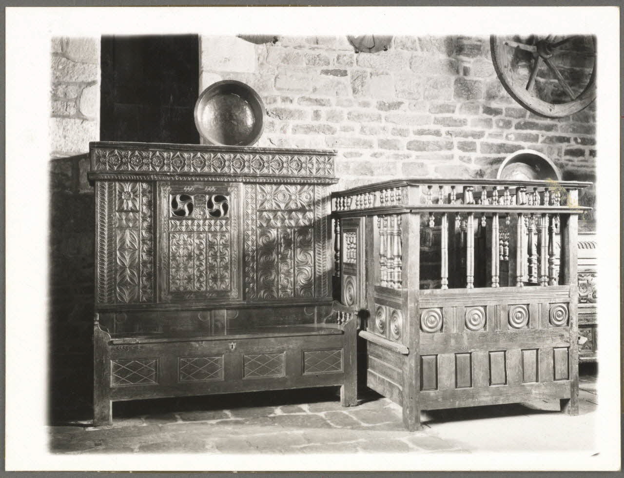 photographie Lit-clos bretons Ph.1936.296 Photo