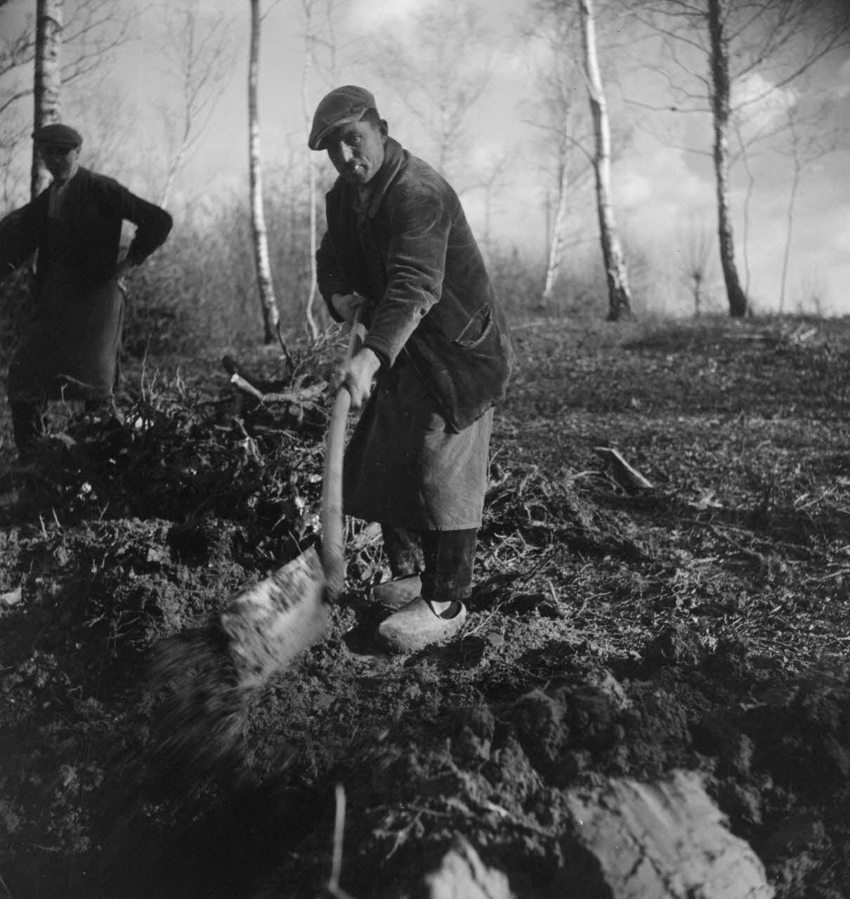 Marc Augier photographie MNATP. Enquête à Romenay Bourgogne, France 1937/2/1 Ph.1937.110 Photo