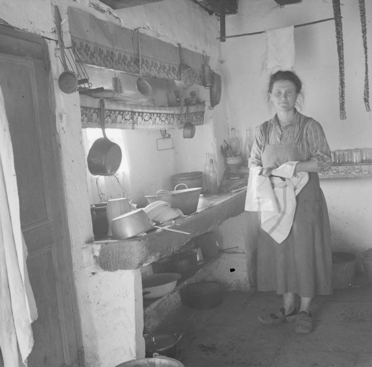 Duchemin photographie MNATP. Enquête à Romenay Bourgogne, France 1937/9/6 Ph.1937.2813 Photo