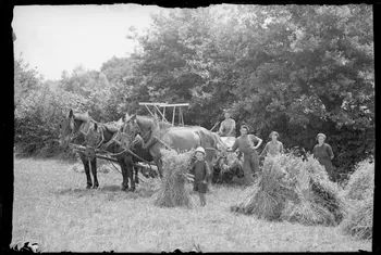 Bonnet photographie MNATP. Enquête à Romenay Bourgogne, France 1937/9/25 Ph.1937.3127 Photo