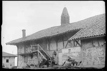 Bonnet photographie MNATP. Enquête à Romenay Bourgogne, France 1937 Ph.1937.3324 Photo
